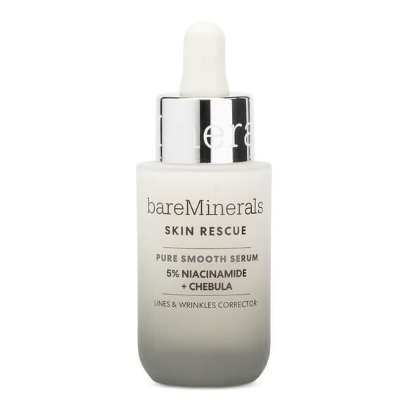 BAREMINERALS 1oz Skin Rescue Fresh Potent Pure Smooth Serum 5% Niacinamide NEW - Picture 2 of 5